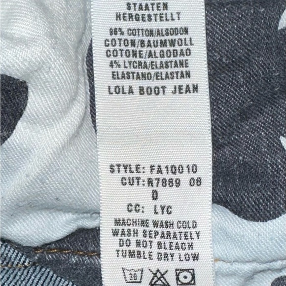 Lucky Brand Lola Boot Jeans-Size 8/29 Short - Picture 5 of 8